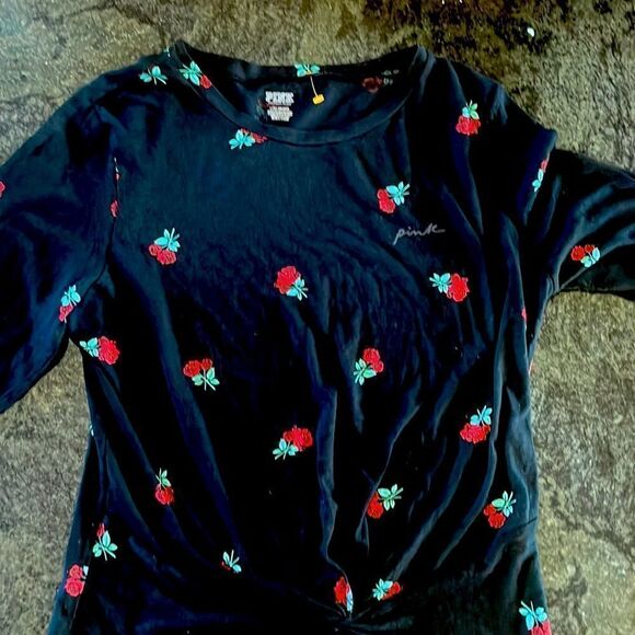 Victoria secret PINK floral  top - Picture 1 of 5